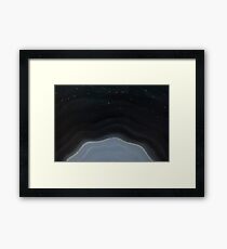 Space Halo Framed Print