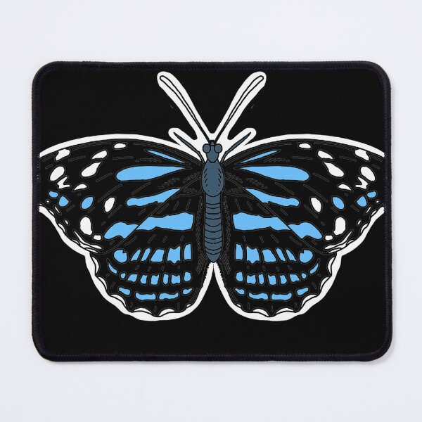 Item preview, Mexican bluewing butterfly myscelia ethusa  designed and sold by beesocks.