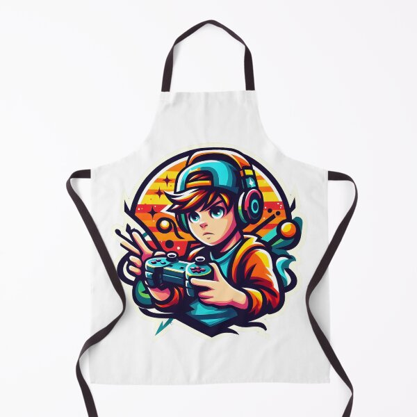 Item preview, Gamer Boy - Vibrant Cartoon Style Gaming Design. designed and sold by The-T-In-Retro.