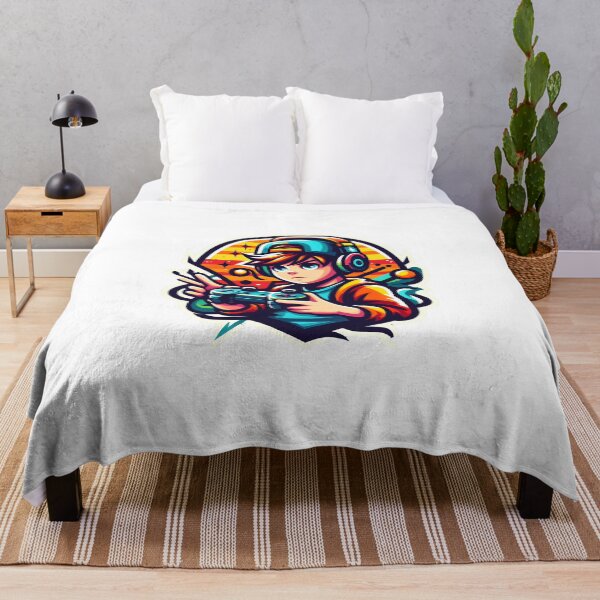 Item preview, Gamer Boy - Vibrant Cartoon Style Gaming Design. designed and sold by The-T-In-Retro.