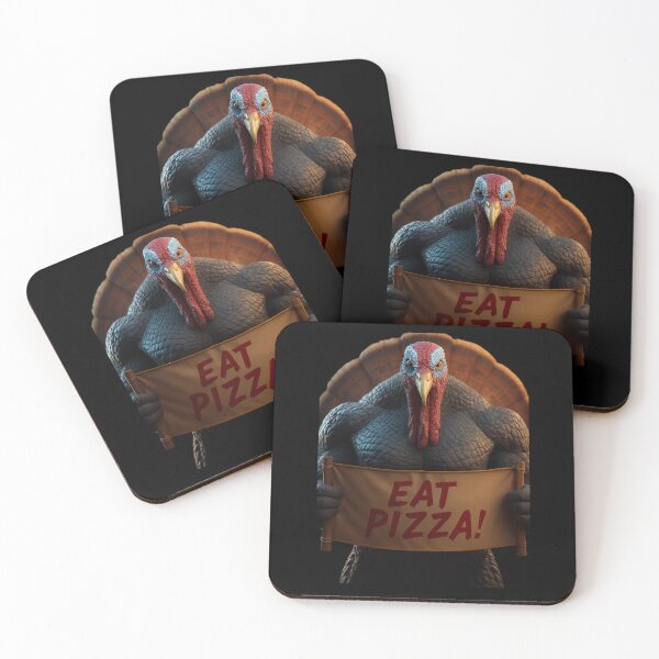 Item preview, Thanksgiving Turkey Says: Eat Pizza! designed and sold by Stanley the Creator.