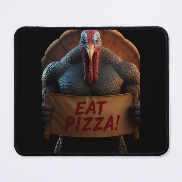 Item preview, Thanksgiving Turkey Says: Eat Pizza! designed and sold by Stanley the Creator.