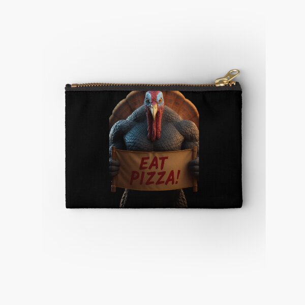 Item preview, Thanksgiving Turkey Says: Eat Pizza! designed and sold by Stanley the Creator.