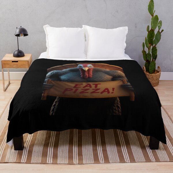 Item preview, Thanksgiving Turkey Says: Eat Pizza! designed and sold by Stanley the Creator.