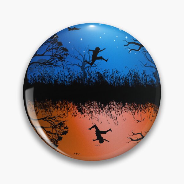Item preview, Upside Down Worlds – Day and Night Reflection Art designed and sold by AbstractArray.