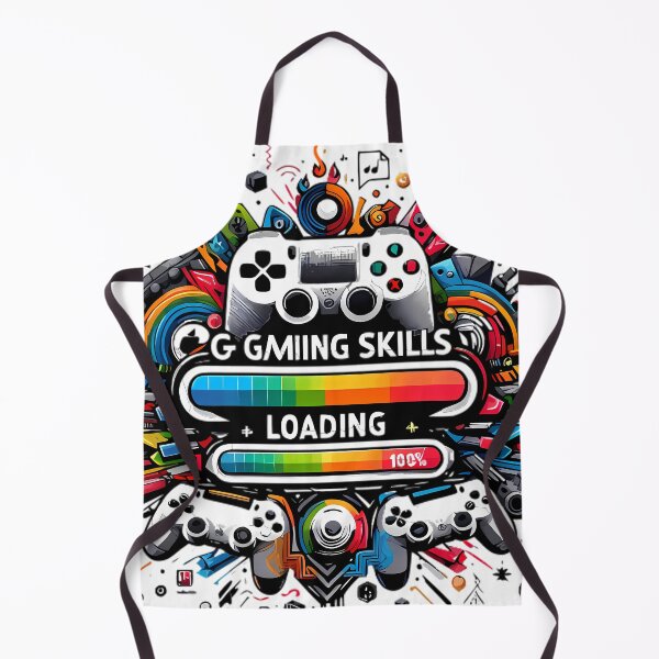 Item preview, Gaming Skills Loading 100% Complete Design designed and sold by DrawDrip.