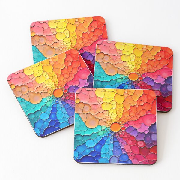 Item preview, Abstract Color Wheel Swirl Art designed and sold by Health And Fitness Posts e-Store.
