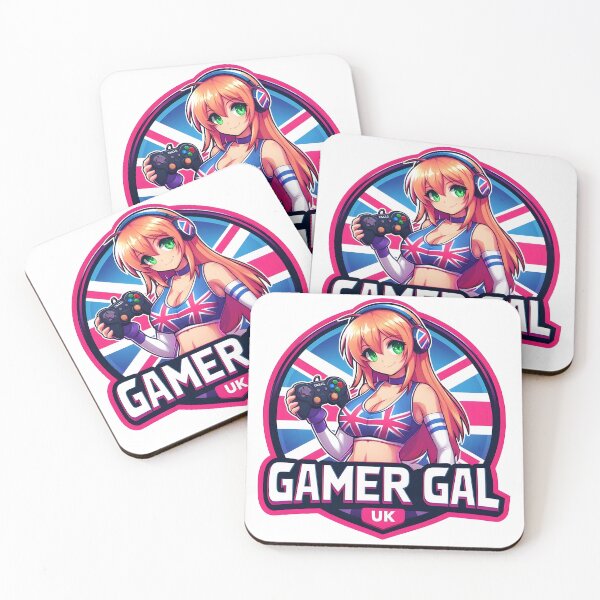 Item preview, Gamer Gal UK - British Gaming Enthusiast Design. designed and sold by The-T-In-Retro.