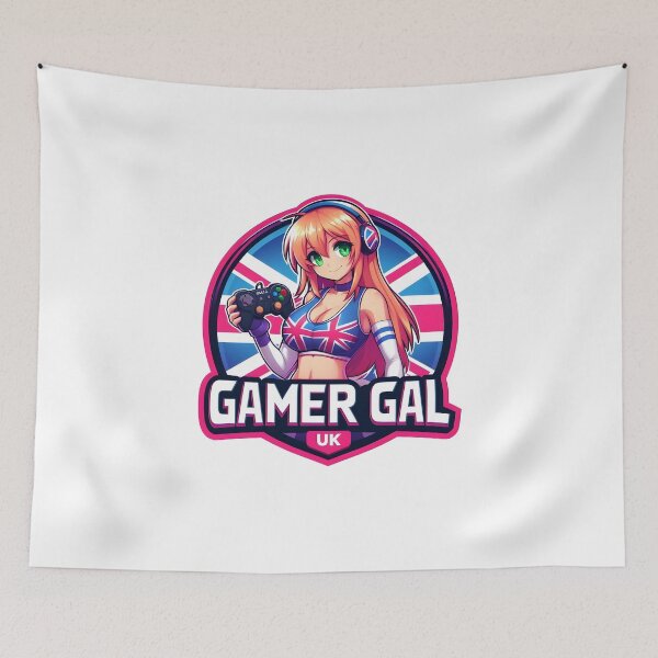 Item preview, Gamer Gal UK - British Gaming Enthusiast Design. designed and sold by The-T-In-Retro.