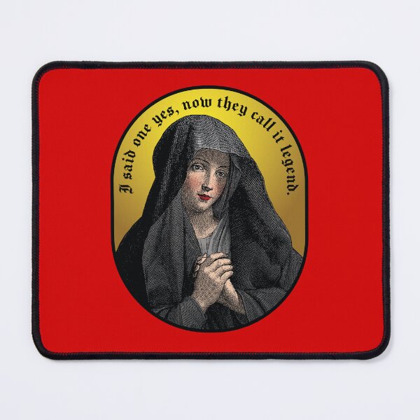 Item preview, Virgin Mary "I said one yes, now they call it legend." designed and sold by gayishdesign.