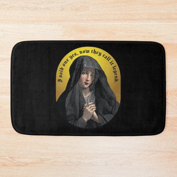 Item preview, Virgin Mary "I said one yes, now they call it legend." designed and sold by gayishdesign.