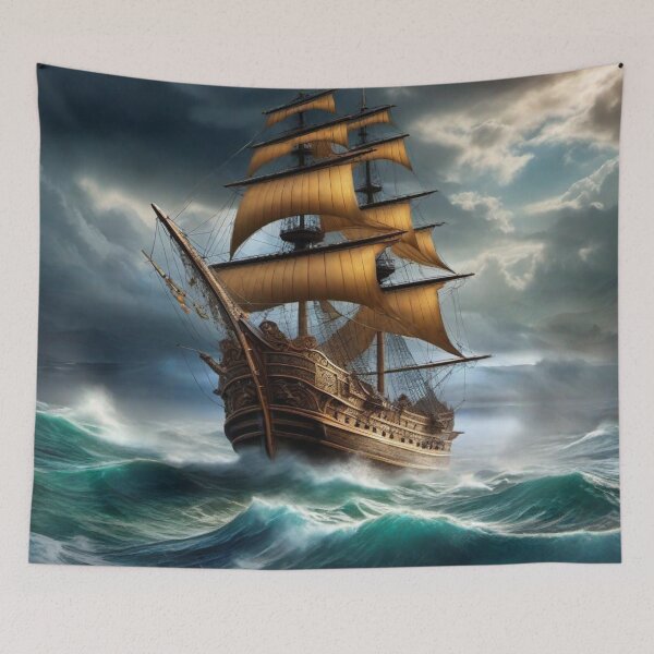 Item preview, Tempest's Golden Sails designed and sold by afrancisCL.