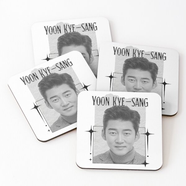 Item preview, Yoon Kye-sang Korean Actor Korean Scrapbook Collage Cozy Y2K Vintage Design designed and sold by HELL0WBELLO.