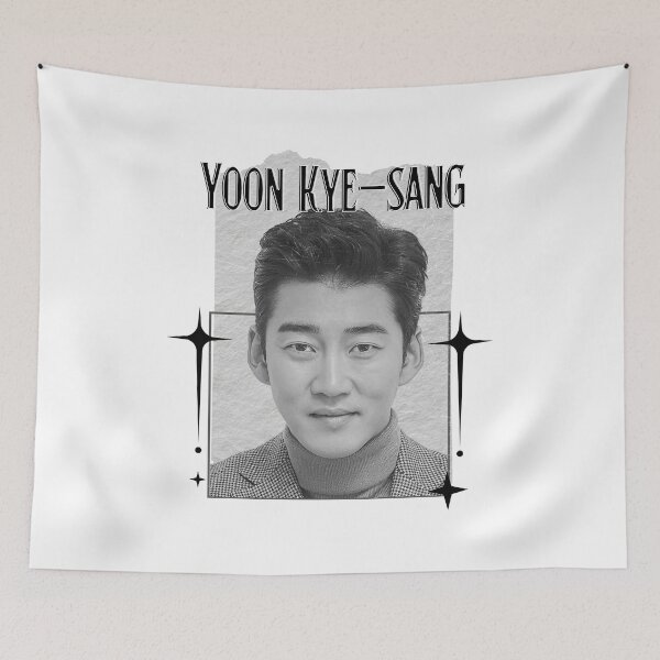 Item preview, Yoon Kye-sang Korean Actor Korean Scrapbook Collage Cozy Y2K Vintage Design designed and sold by HELL0WBELLO.