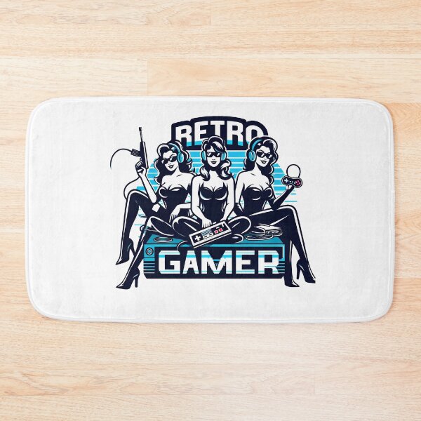 Item preview, Retro Gamer Girls - Vintage Gaming Iconic Art. designed and sold by The-T-In-Retro.