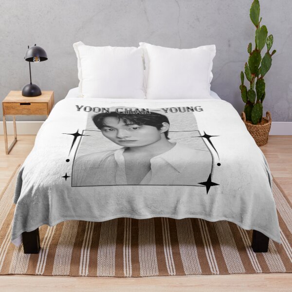 Item preview, Yoon Chan-young Korean Actor Korean Scrapbook Collage Cozy Y2K Vintage Design designed and sold by HELL0WBELLO.