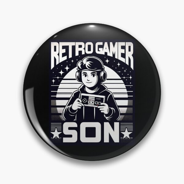 Item preview, Retro Gamer Son - Vintage Gaming Themed Design. designed and sold by The-T-In-Retro.