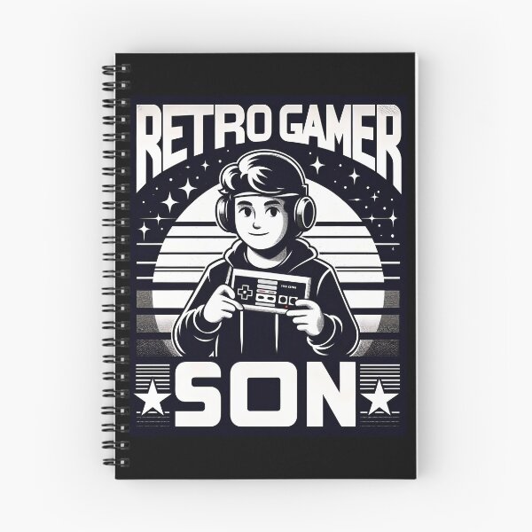 Item preview, Retro Gamer Son - Vintage Gaming Themed Design. designed and sold by The-T-In-Retro.