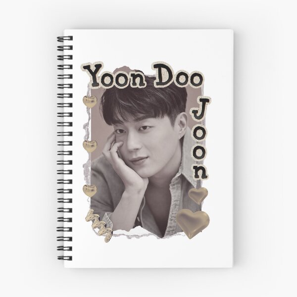 Item preview, Yoon Doo-joon Korean Actor Kdrama Actor Korean Group Scrapbook Collage Cozy Y2K Vintage Design designed and sold by HELL0WBELLO.