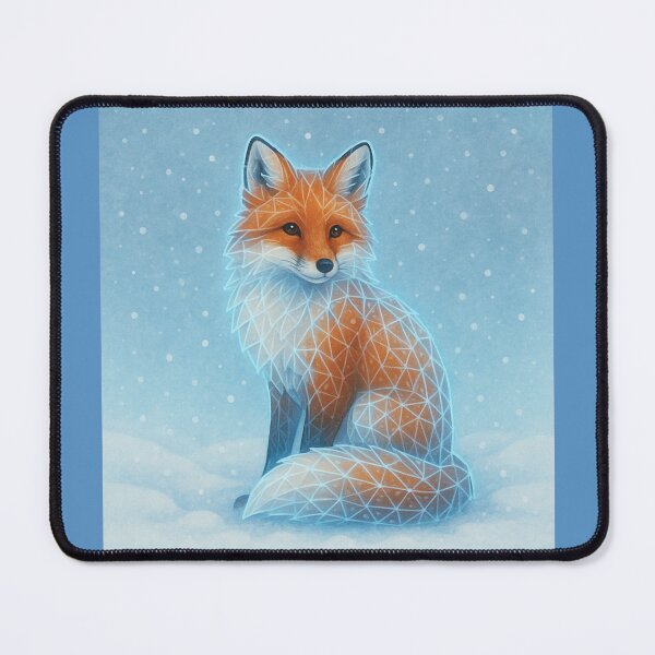 Item preview, Frostlight Fox – GeoWild Winter Spirit designed and sold by GeoWild Designs.