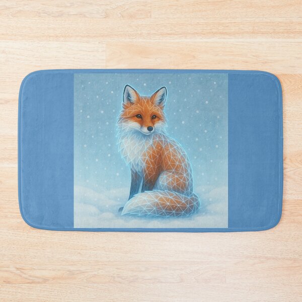 Item preview, Frostlight Fox – GeoWild Winter Spirit designed and sold by GeoWild Designs.