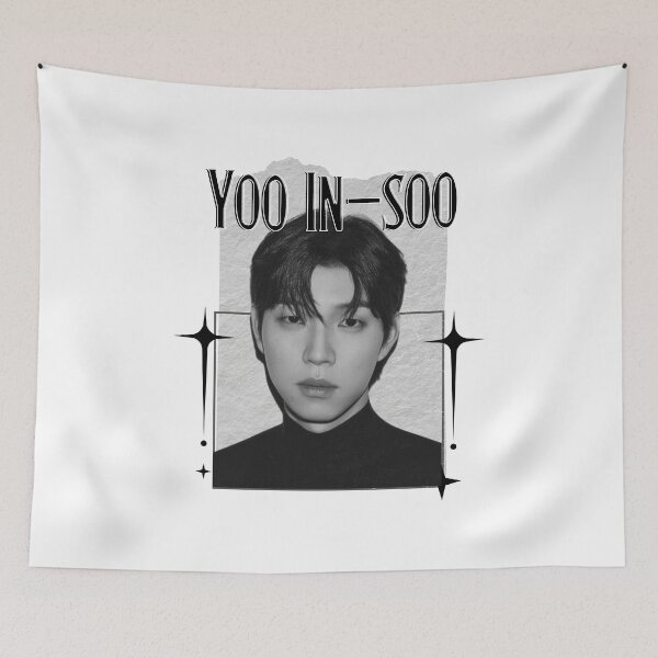 Item preview, Yoo In-soo Korean Actor Korean Scrapbook Collage Cozy Y2K Vintage Design designed and sold by HELL0WBELLO.