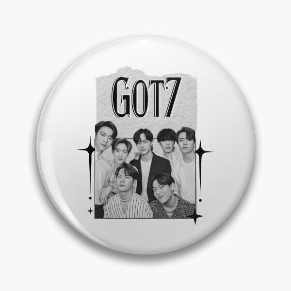 Artikelvorschau, Got 7 Korean Boy Group KPop Scrapbook Collage Cozy Y2K Vintage Design entworfen und verkauft von HELL0WBELLO.