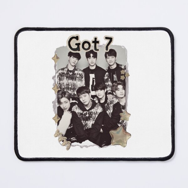 Item preview, Got 7 Korean Boy Group KPop Korean Group Scrapbook Collage Cozy Y2K Vintage Design designed and sold by HELL0WBELLO.