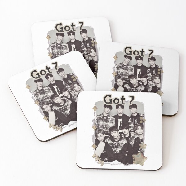 Item preview, Got 7 Korean Boy Group KPop Korean Group Scrapbook Collage Cozy Y2K Vintage Design designed and sold by HELL0WBELLO.