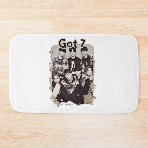 Artikelvorschau, Got 7 Koreanische Boygroup KPop Koreanische Gruppe Scrapbook Collage Gemütliches Y2K Vintage Design entworfen und verkauft von HELL0WBELLO.