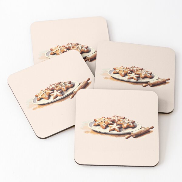 Item preview, Holiday Cookies – Cozy Holiday Baking Art by Anne Brooke Art designed and sold by Anne Brooke Art.