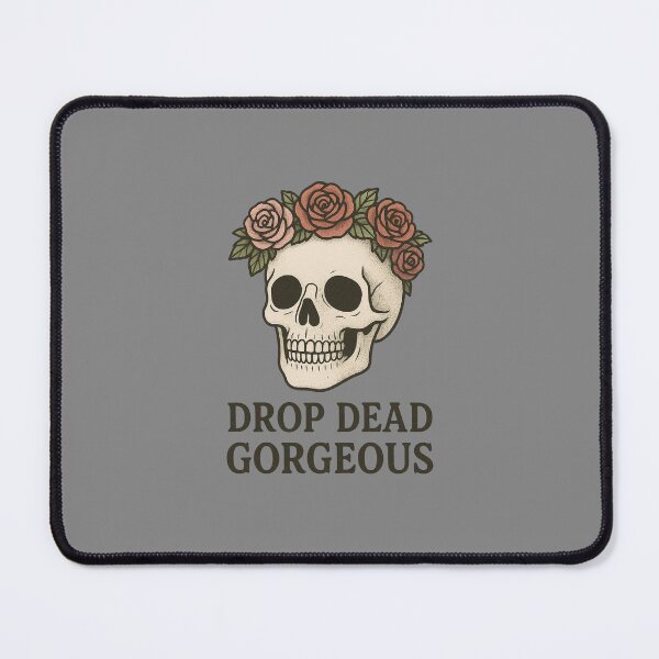 Item preview, Drop Dead Gorgeous – Floral Skull designed and sold by DreamMachine69.