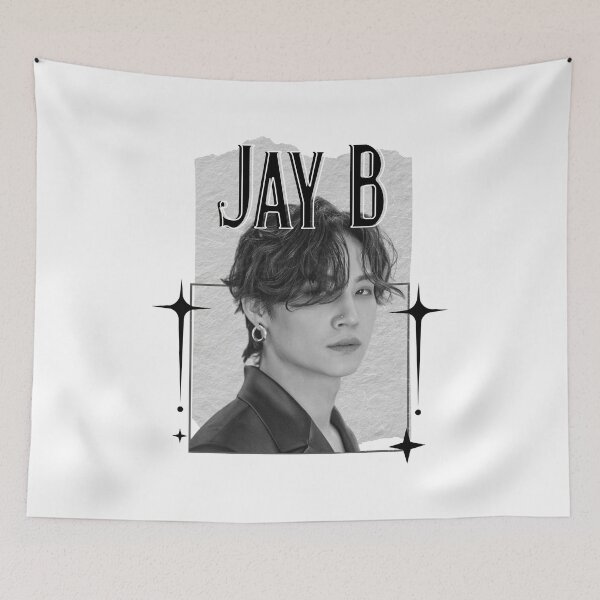 Item preview, Got 7 Jay B Korean Boy Group KPop Scrapbook Collage Cozy Y2K Vintage Design designed and sold by HELL0WBELLO.