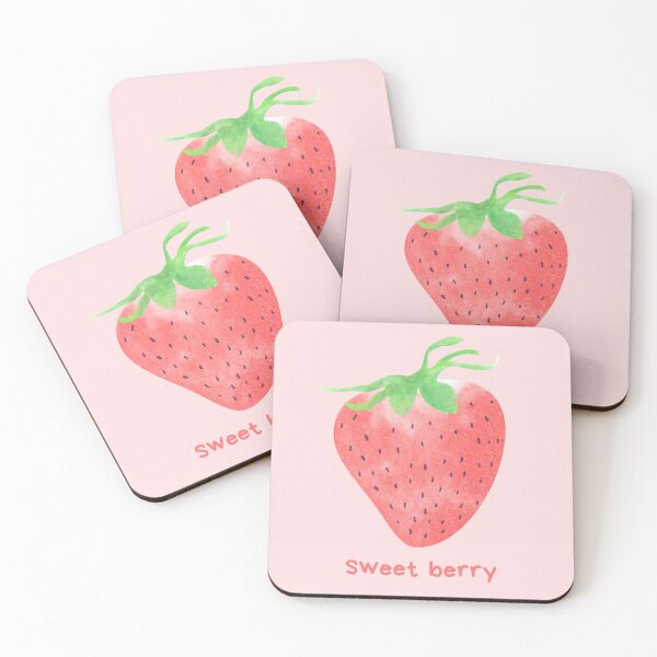 Item preview, Strawberry Illustration designed and sold by Divya-Hirodiya.