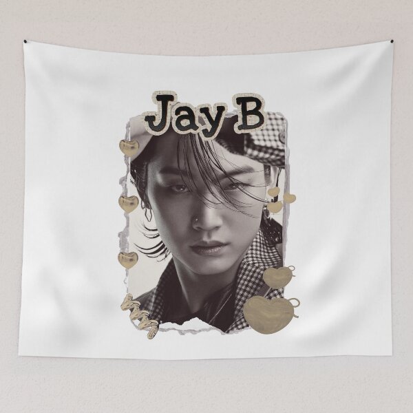 Item preview, Got 7 Jay B Korean Boy Group KPop Korean Group Scrapbook Collage Cozy Y2K Vintage Design designed and sold by HELL0WBELLO.