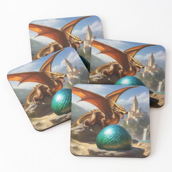 Item preview, The Guardian and the Turquoise Egg designed and sold by afrancisCL.