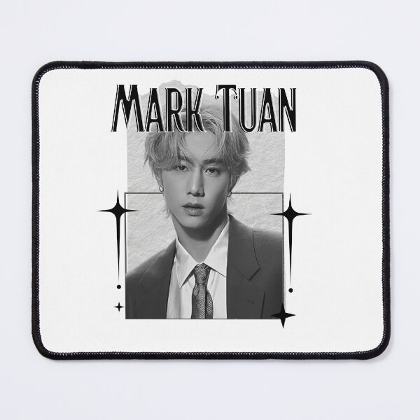Item preview, Got 7 Mark Tuan Korean Boy Group KPop Scrapbook Collage Cozy Y2K Vintage Design designed and sold by HELL0WBELLO.