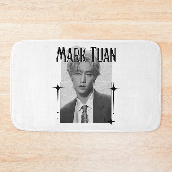 Item preview, Got 7 Mark Tuan Korean Boy Group KPop Scrapbook Collage Cozy Y2K Vintage Design designed and sold by HELL0WBELLO.