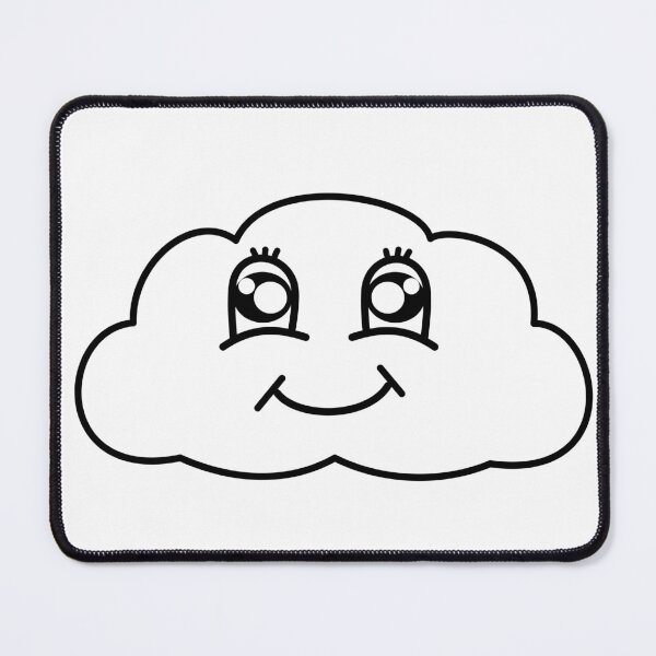 Item preview, Cute Kawaii Cloud Look At This Happy Face designed and sold by Paulina Vanlife.