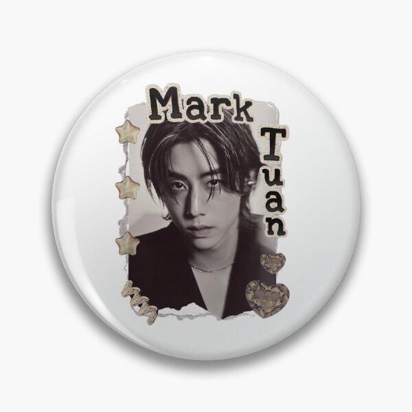 Item preview, Got 7 Mark Tuan Korean Boy Group KPop Korean Group Scrapbook Collage Cozy Y2K Vintage Design designed and sold by HELL0WBELLO.