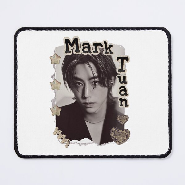 Item preview, Got 7 Mark Tuan Korean Boy Group KPop Korean Group Scrapbook Collage Cozy Y2K Vintage Design designed and sold by HELL0WBELLO.