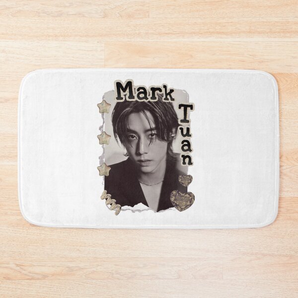 Item preview, Got 7 Mark Tuan Korean Boy Group KPop Korean Group Scrapbook Collage Cozy Y2K Vintage Design designed and sold by HELL0WBELLO.