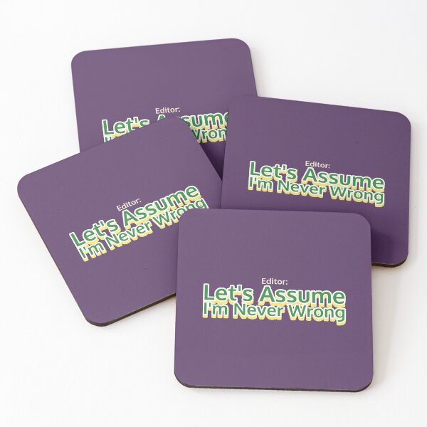 Item preview, Editor: Let's Assume I'm Never Wrong - movie editor  designed and sold by TaurusC95.