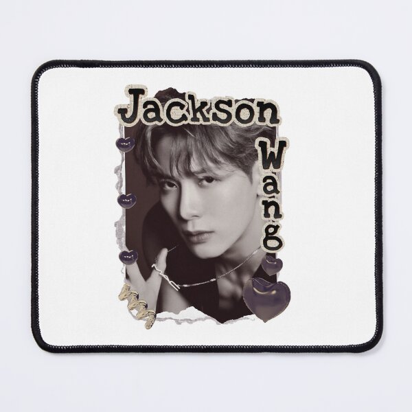 Item preview, Got 7 Jackson Wang Korean Boy Group KPop Korean Group Scrapbook Collage Cozy Y2K Vintage Design designed and sold by HELL0WBELLO.