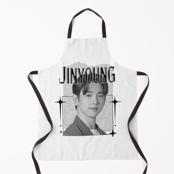 Item preview, Got 7 Jinyoung Korean Boy Group KPop Scrapbook Collage Cozy Y2K Vintage Design designed and sold by HELL0WBELLO.