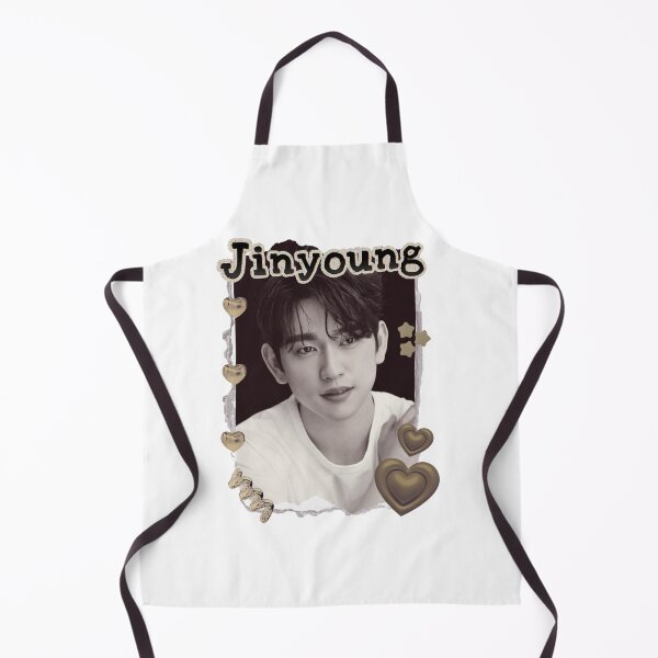 Item preview, Got 7 Jinyoung Korean Boy Group KPop Korean Group Scrapbook Collage Cozy Y2K Vintage Design designed and sold by HELL0WBELLO.