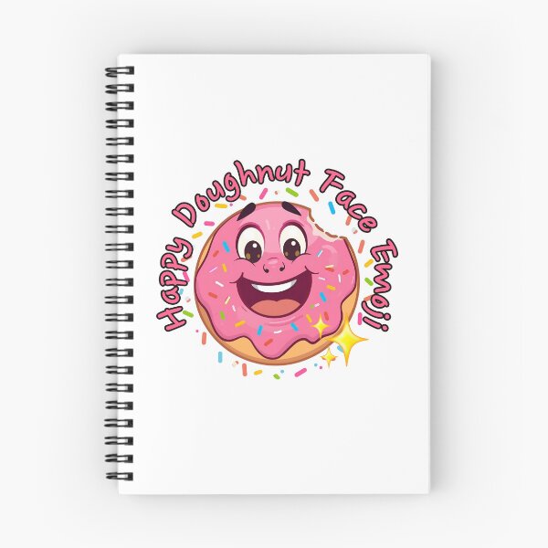 Item preview, Happy Doughnut Face Emoji. designed and sold by MPC-Mince-Pies.