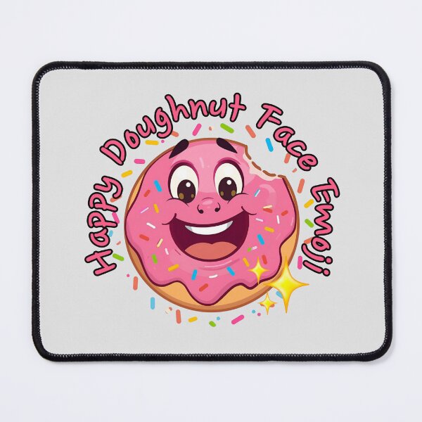 Item preview, Happy Doughnut Face Emoji. designed and sold by MPC-Mince-Pies.
