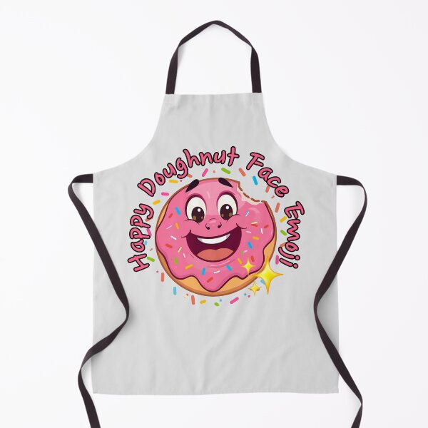 Item preview, Happy Doughnut Face Emoji. designed and sold by MPC-Mince-Pies.
