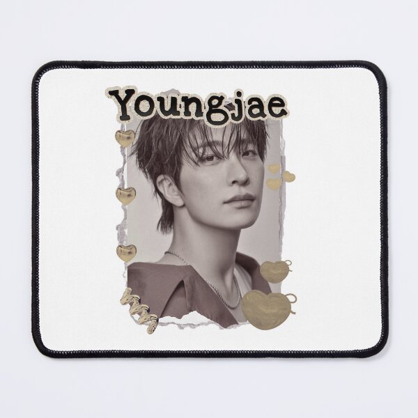 Item preview, Got 7 Youngjae Korean Boy Group KPop Korean Group Scrapbook Collage Cozy Y2K Vintage Design designed and sold by HELL0WBELLO.